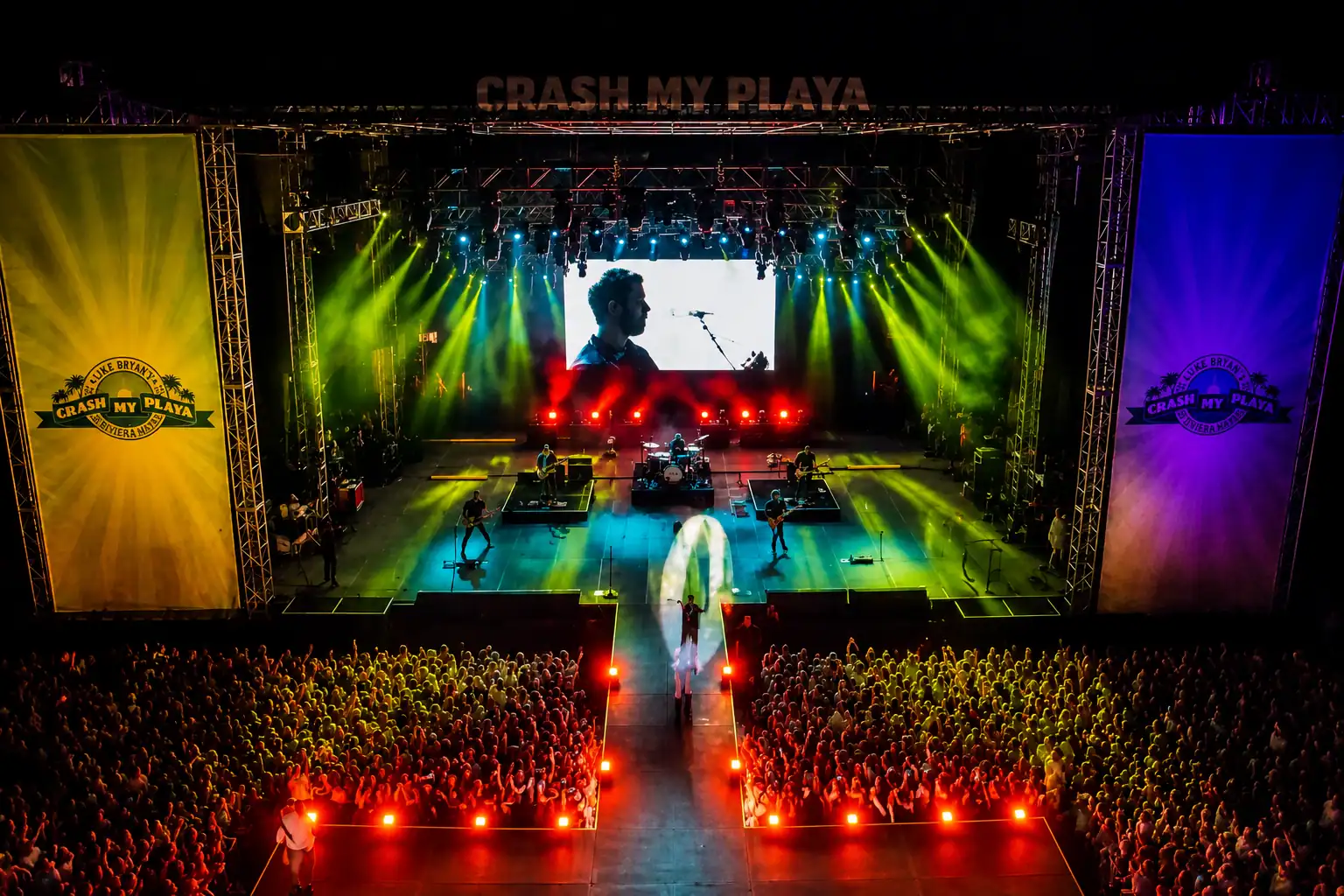 Concert stage and entertainment lighting production in Orlando by TYLERLIGHT