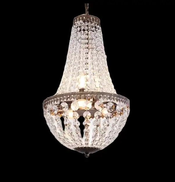 French Bronze chandelier available for Orlando events