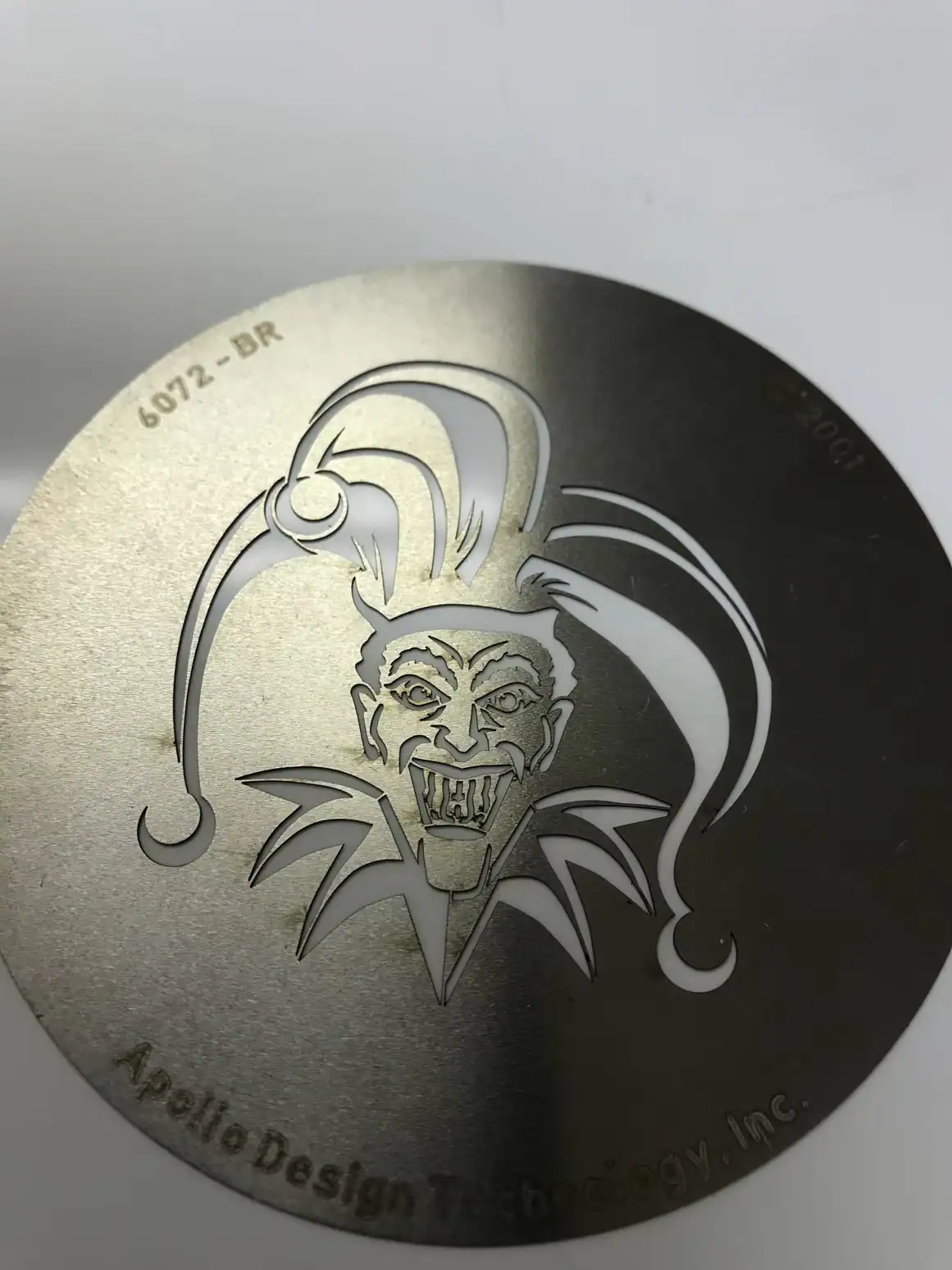 Halloween character GOBO pattern for theatrical event projection