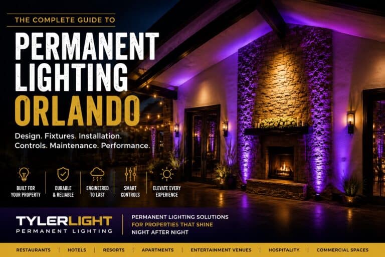 TYLERLIGHT permanent lighting Orlando planning guide for hospitality and commercial properties